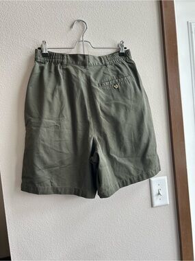 Women's Vintage Olive Green Shorts